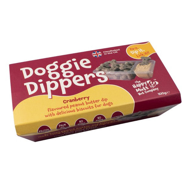 🐾 Doggie Dippers & Peanut Butter – Crunchy Biscuits with a Tasty Dip! - 8 Weeks+