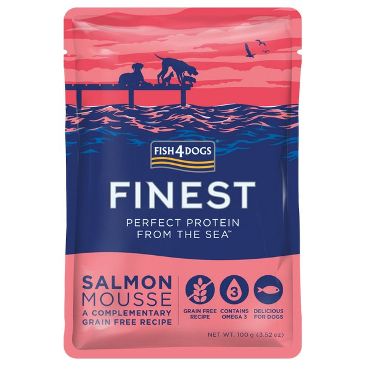Fish4Dogs Premium Natural Dog Food – Healthy, Grain-Free, Omega-3 Rich