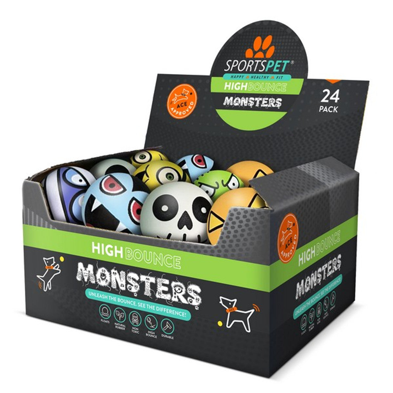 🎃 Halloween Dog Toy Collection – Happy Pet, Stick Family, SportPet