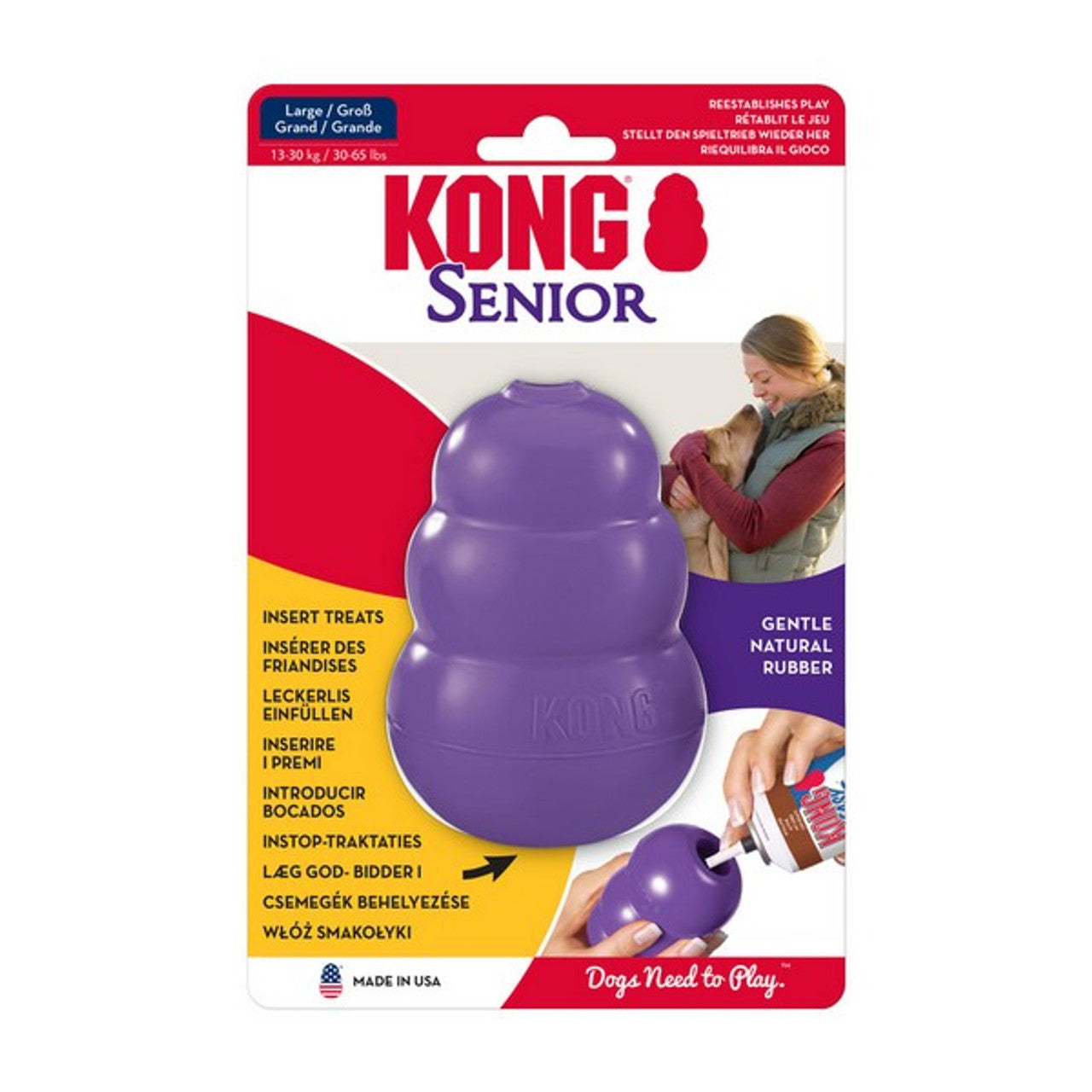 KONG Treat Dispenser Chew Toy