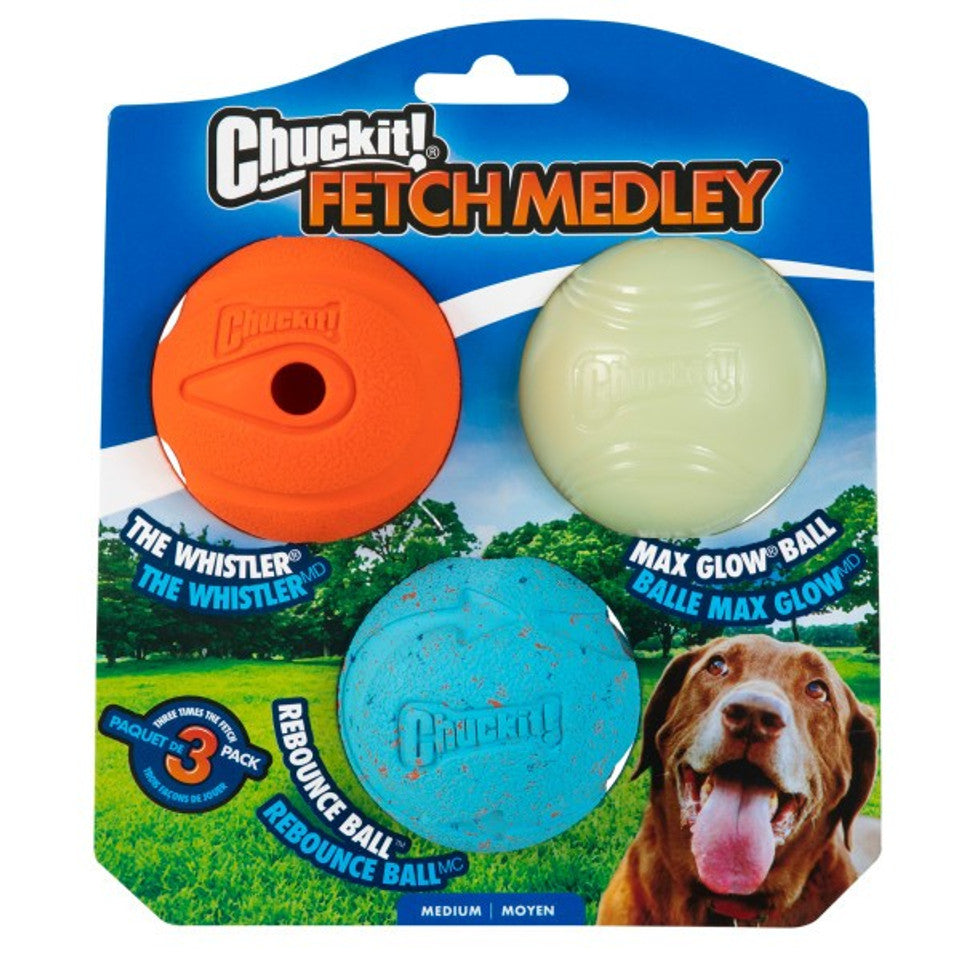 Chuck It Max Glow & Sniff Range - Dog Balls for Interactive Playtime