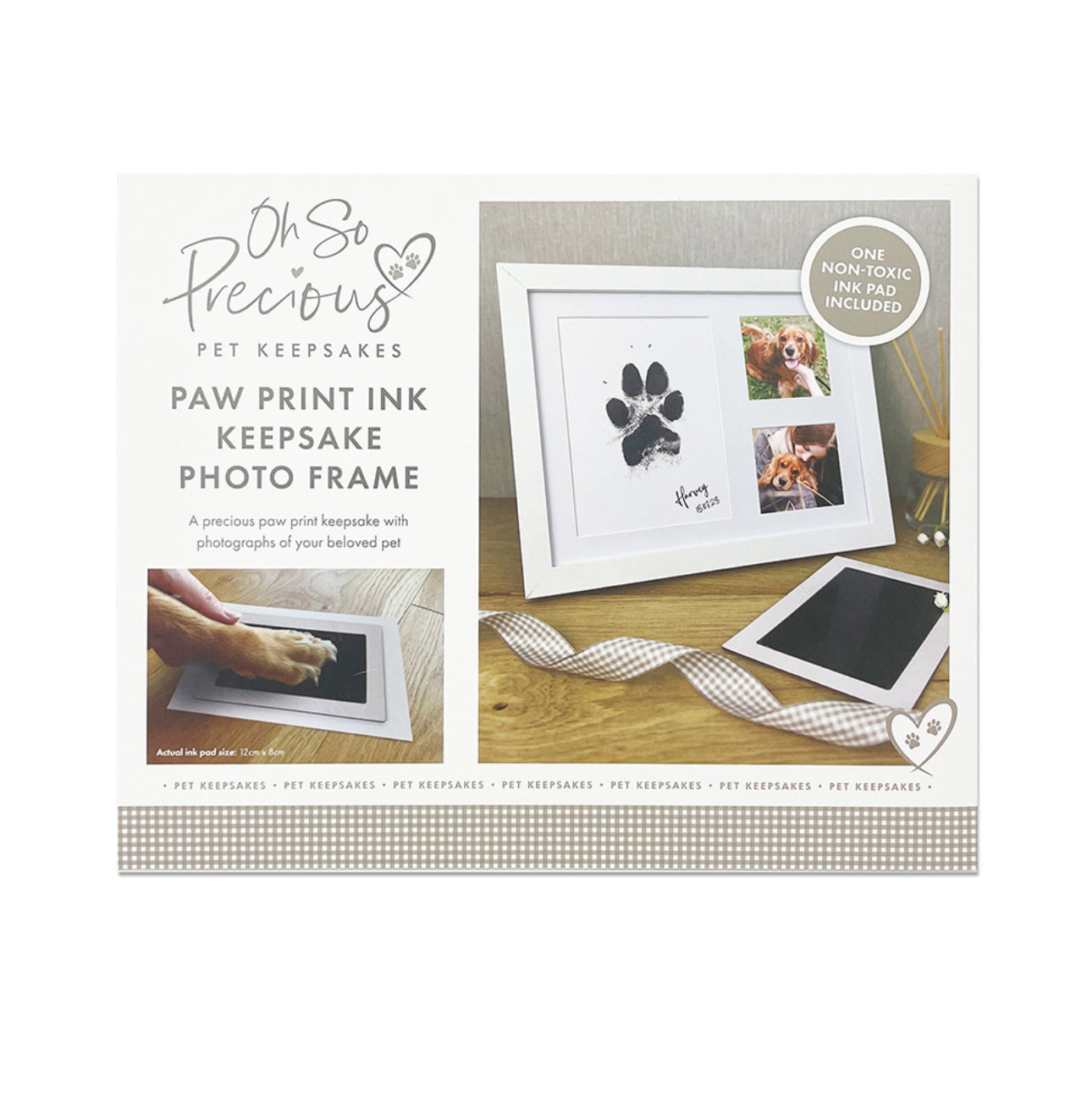 Pet Keepsake Gift | Oh So Precious Clay Moulds & Photo Frames