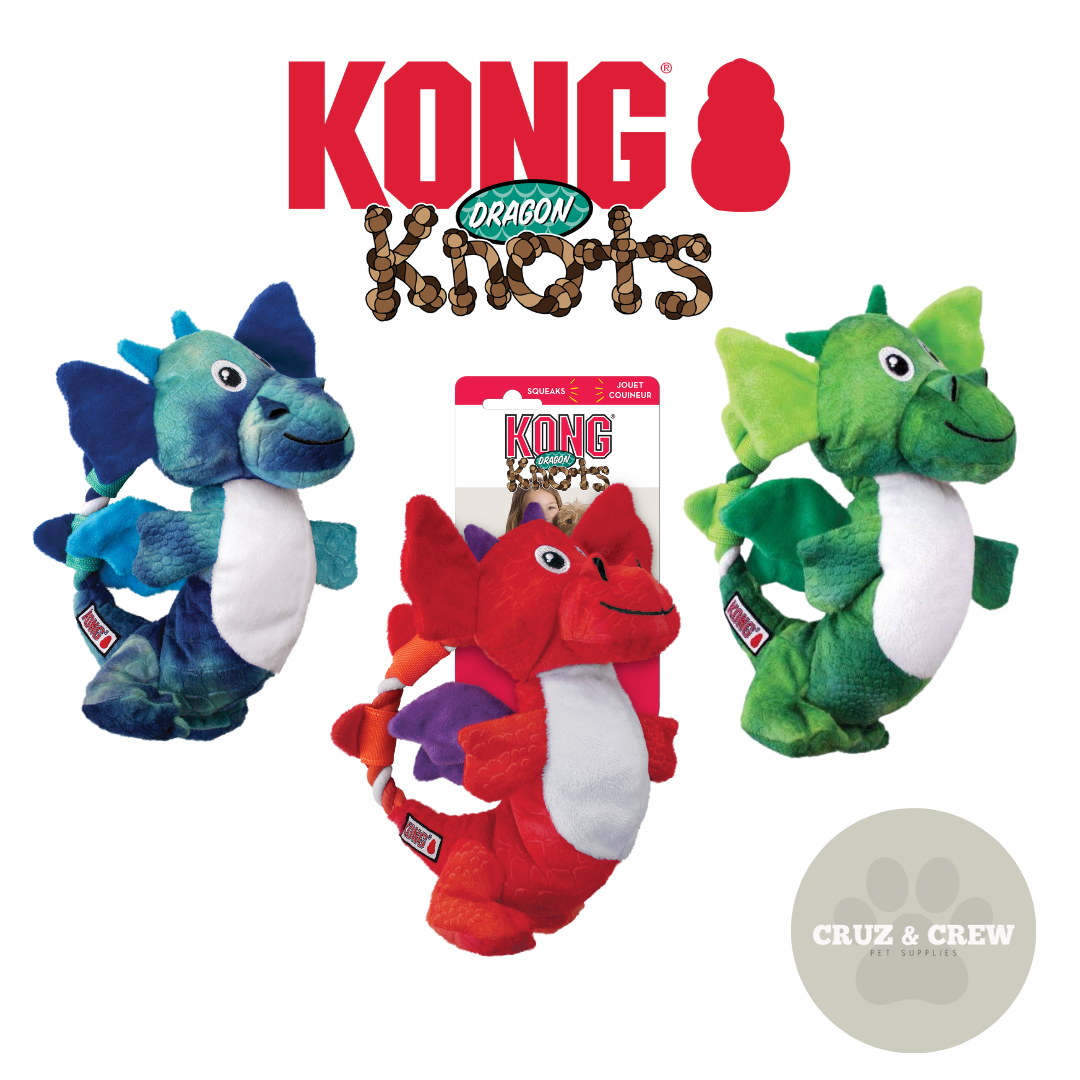 KONG Dragon Knots Dog Toy