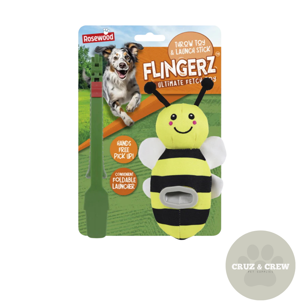 Rosewood Flingerz Fetch and Throw Dog Toy
