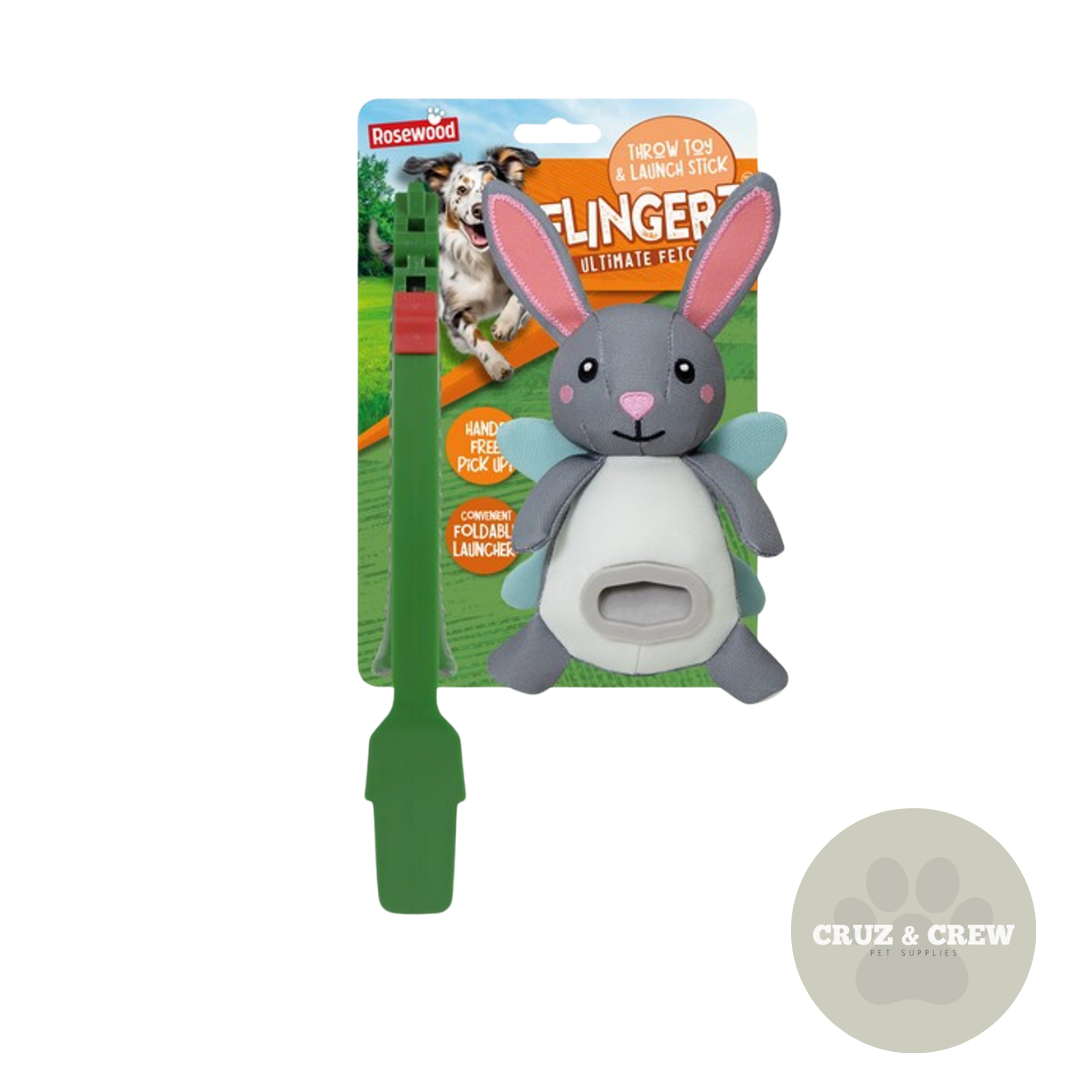 Rosewood Flingerz Fetch and Throw Dog Toy