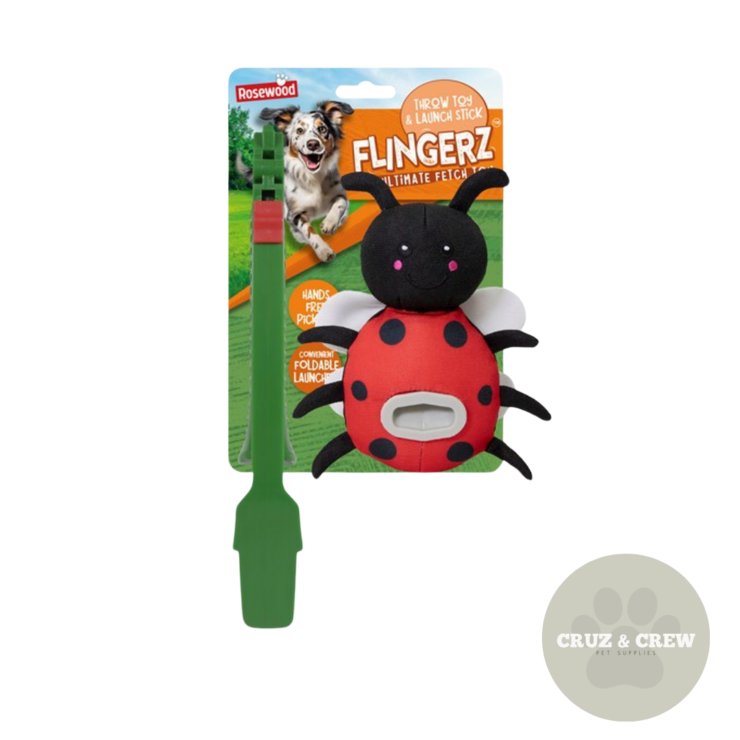 Rosewood Flingerz Fetch and Throw Dog Toy