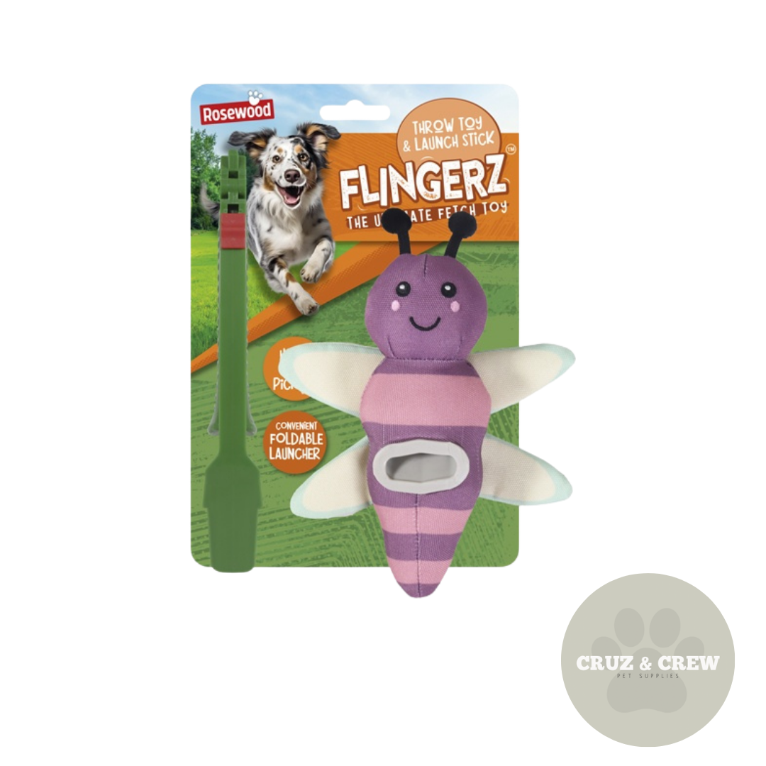 Rosewood Flingerz Fetch and Throw Dog Toy
