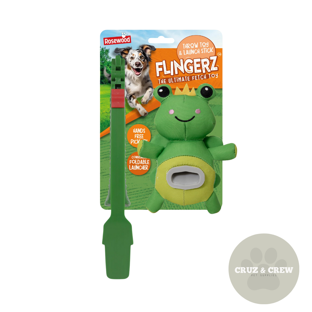 Rosewood Flingerz Fetch and Throw Dog Toy