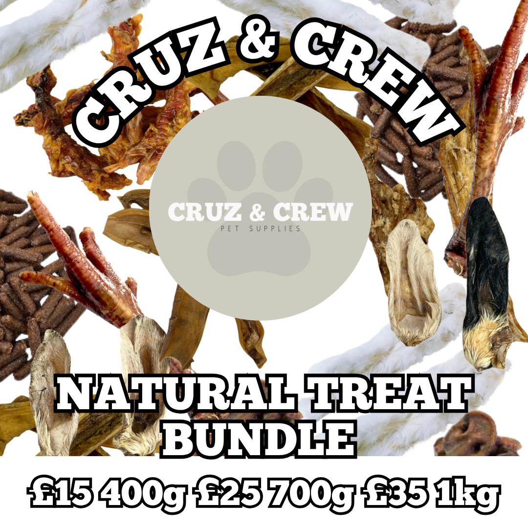 Natural Dog Treat Box – Variety Selection | Multiple Sizes & Options Available