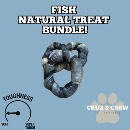 Cruz & Crew 500g Fish Skin Bundle! (12 Weeks+)