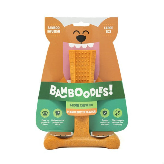 Bamboodles Easy Grip Nylon Dog Chew - Durable and Safe Pet Toy