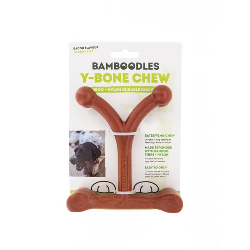 Bamboodles Easy Grip Nylon Dog Chew - Durable and Safe Pet Toy-zoom-