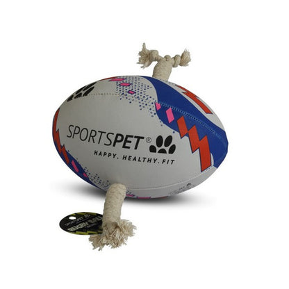 🏈 Sport Pet Ball & Rugby Ball Range – Tug, Fetch & Play! 🐶