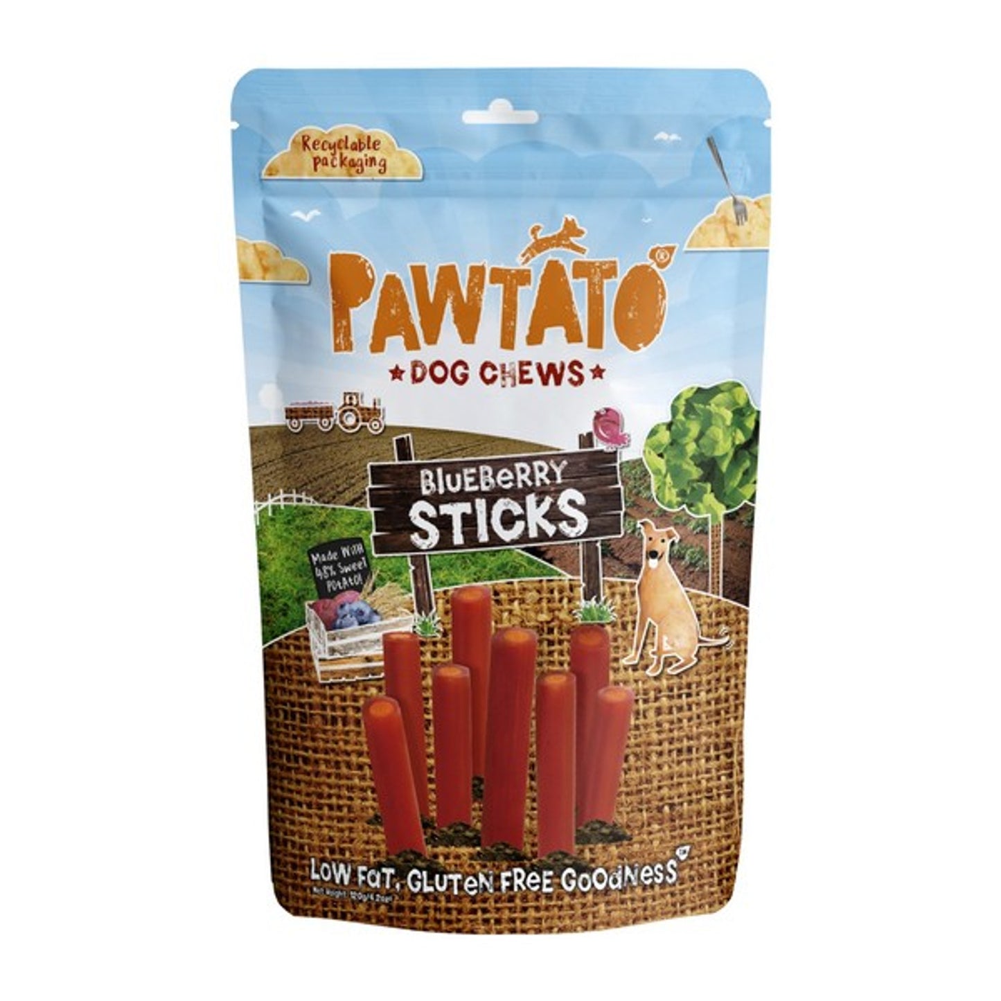 Pawtato Veggie Dog Treats