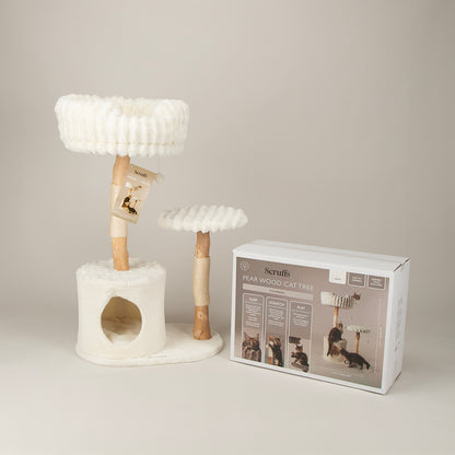 Scruffs® Luxurious Pearwood Cat Tree Collection