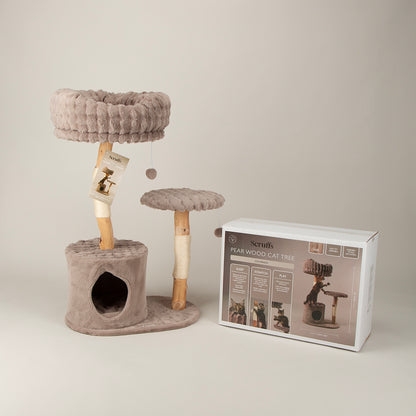 Scruffs® Luxurious Pearwood Cat Tree Collection