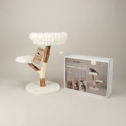 Scruffs® Luxurious Pearwood Cat Tree Collection