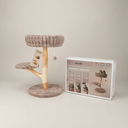 Scruffs® Luxurious Pearwood Cat Tree Collection
