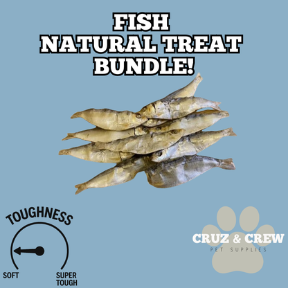 Cruz & Crew 500g Fish Skin Bundle! (12 Weeks+)