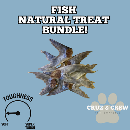 Cruz & Crew 500g Fish Skin Bundle! (12 Weeks+)