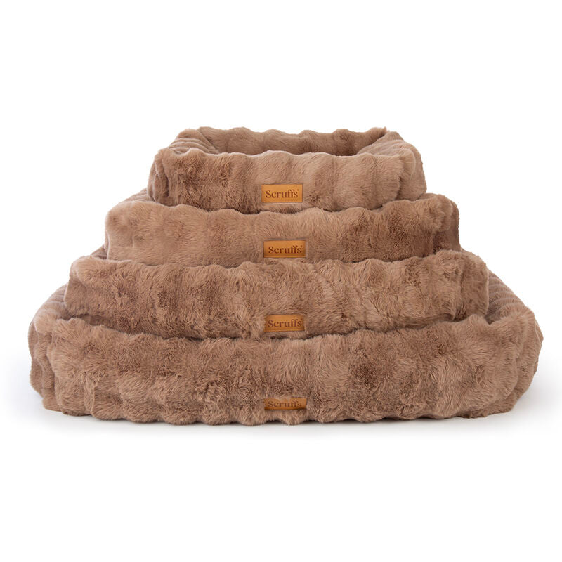 Scruffs Premium Luxury Bedding Collection - Plush Comfort Ultra Soft Cushioned Beds for Dogs & Cats Machine Washable-zoom-