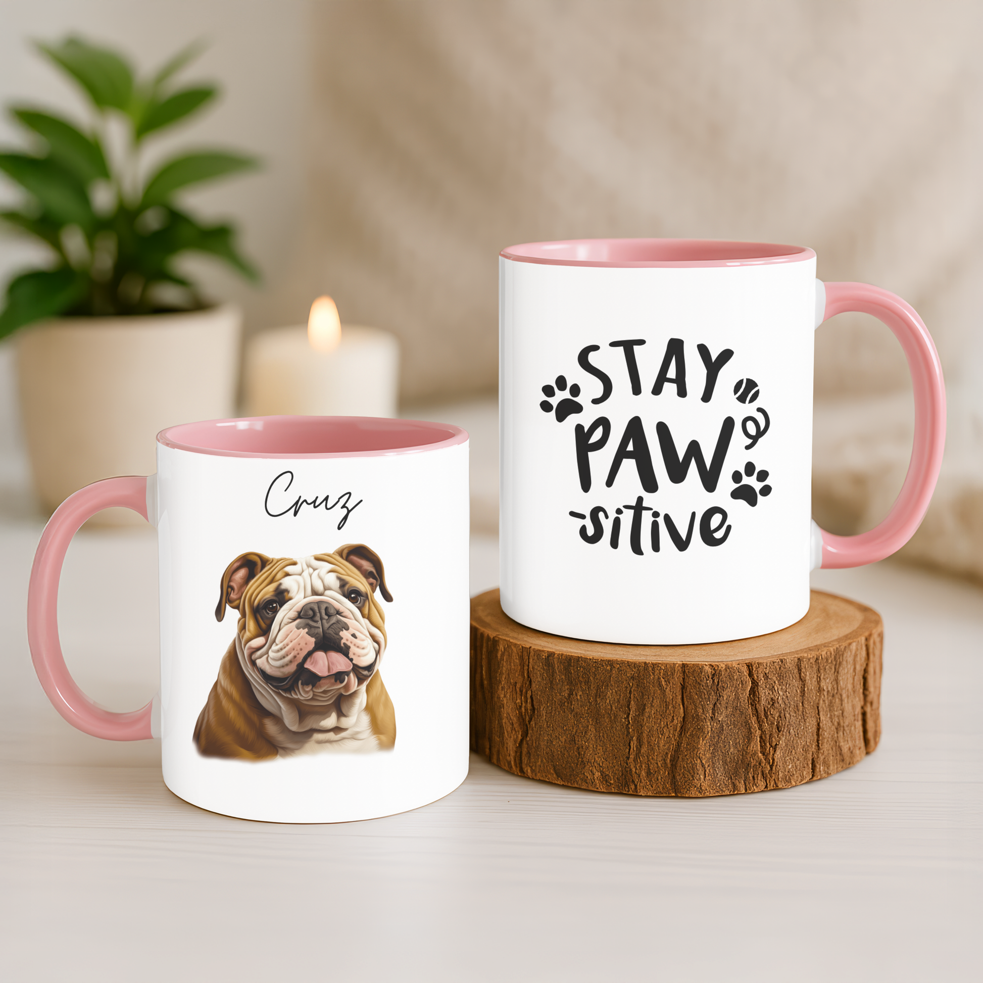 Personalised Pet Mug with Breed & Custom Name - 11oz-1