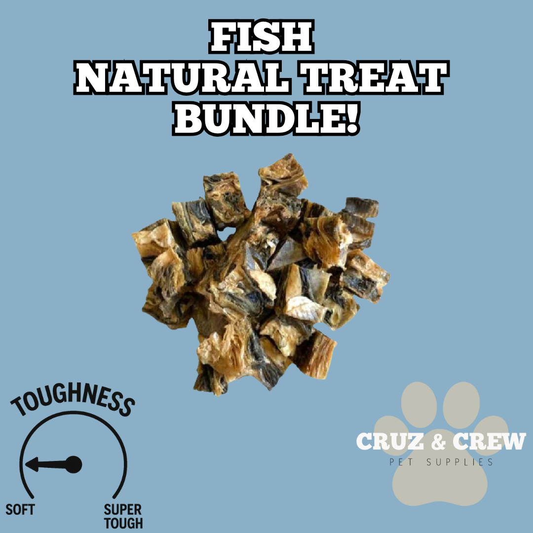 Cruz & Crew 500g Fish Skin Bundle! (12 Weeks+)