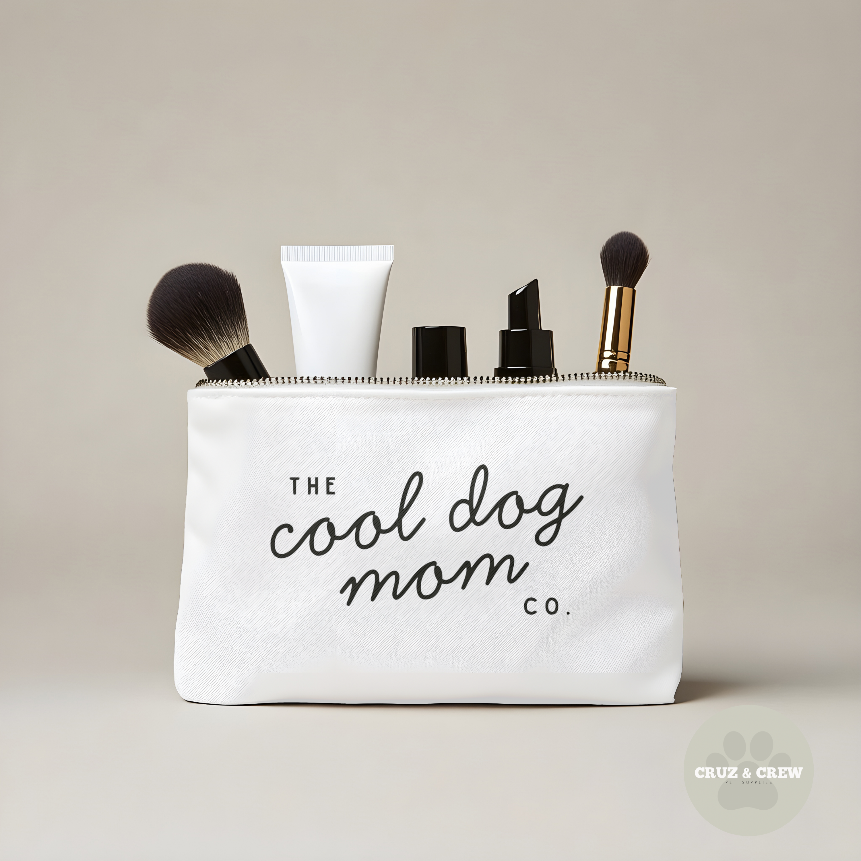 Cool Dog Mom Co Makeup Bag-zoom-3