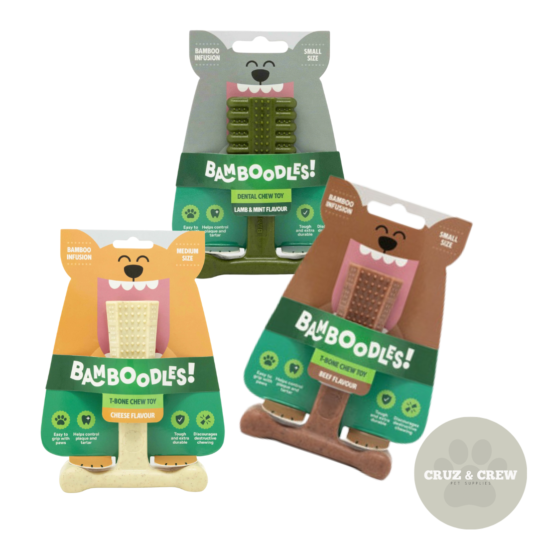 Bamboodles Easy Grip Nylon Dog Chew - Durable and Safe Pet Toy-zoom-1