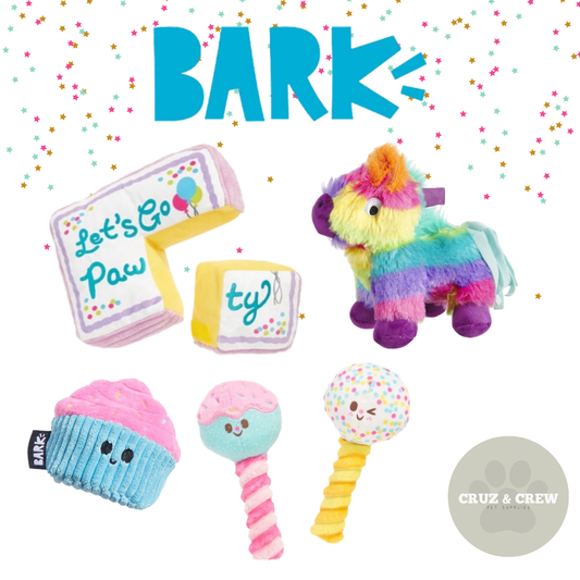 Bark Party Animal Dog Toy Range