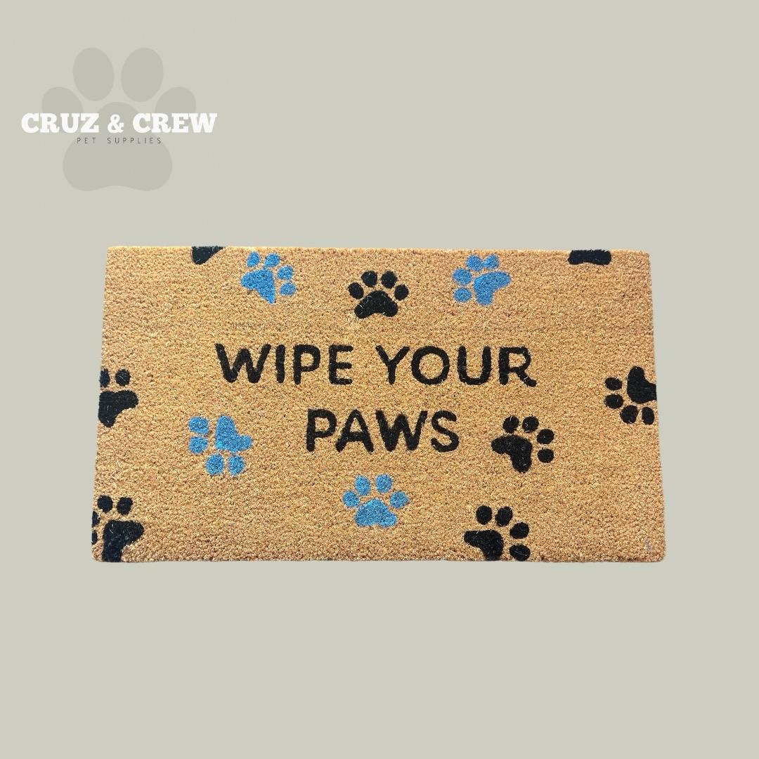 Wipe Your Paws Door Mat