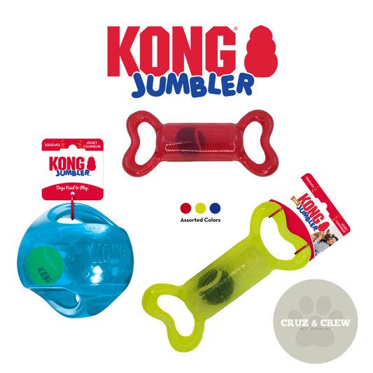 KONG Jumbler Tug Toy for Dogs - Large
