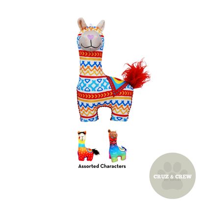KONG Ballistic Vibez Birds Llamas Dog Toys - Durable Material