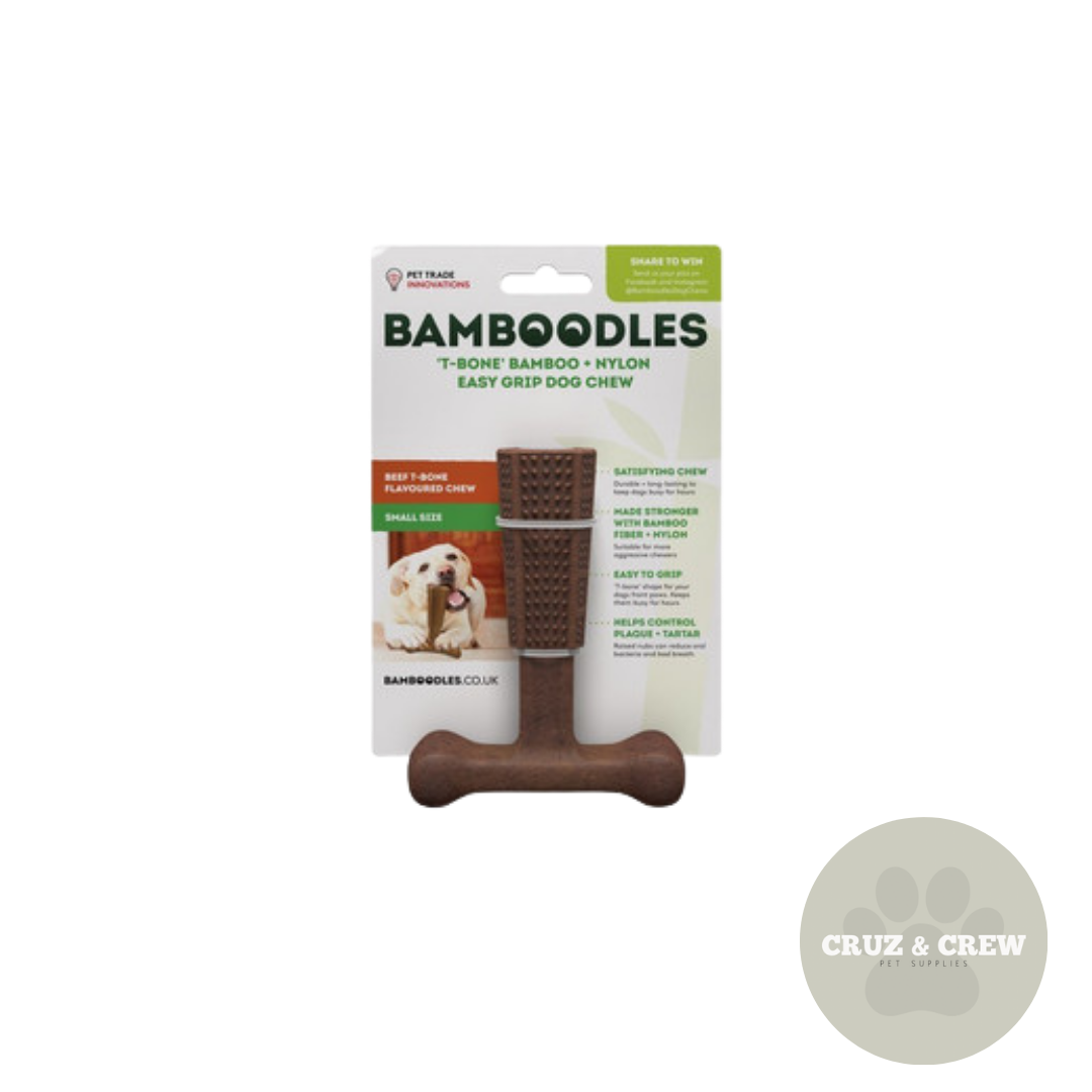 Bamboodles Easy Grip Nylon Dog Chew - Durable and Safe Pet Toy