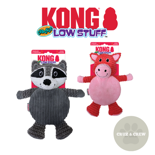 KONG Low Stuff Crackle Tummiez Dog Toy