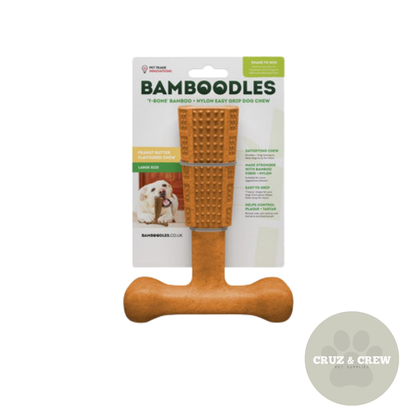 Bamboodles Easy Grip Nylon Dog Chew - Durable and Safe Pet Toy