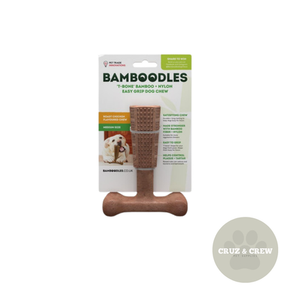 Bamboodles Easy Grip Nylon Dog Chew - Durable and Safe Pet Toy