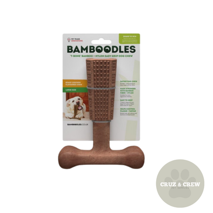 Bamboodles Easy Grip Nylon Dog Chew - Durable and Safe Pet Toy