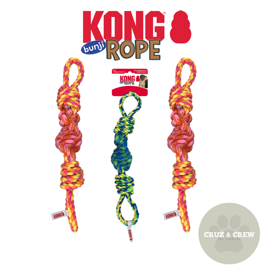 KONG Rope Bunji Dog Toy