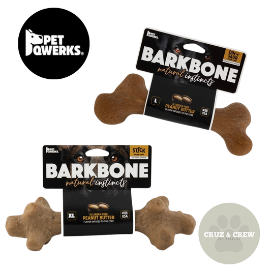 Pet Qwerks BarkBone Dog Chew -Tough Dog Chew