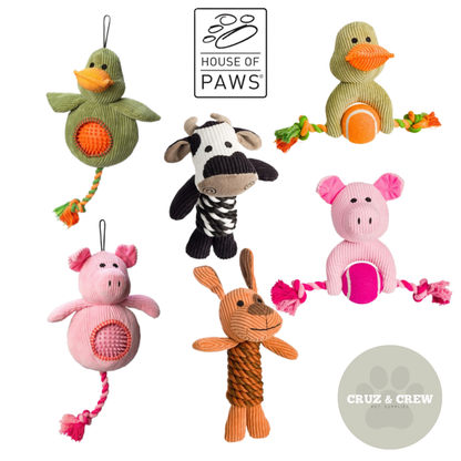 House Of Paws Plush Dog Toys - Perfect Toy for Your Pet