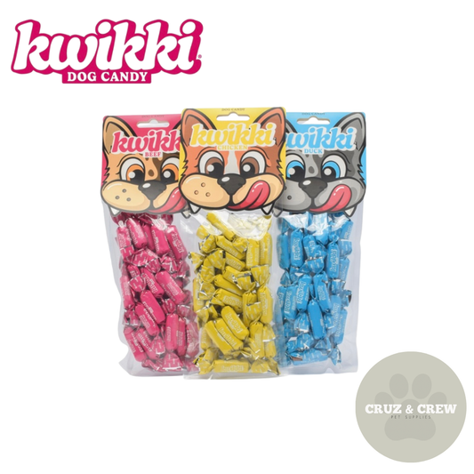 Kwikki Dog Candy – Fun, Tasty & 100% Dog-Safe Treats (Various Flavors)