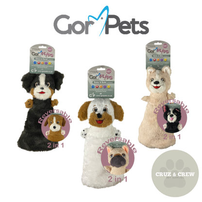 Gor Pets Flips – 2-in-1 Reversible Fun for Playful Pups!