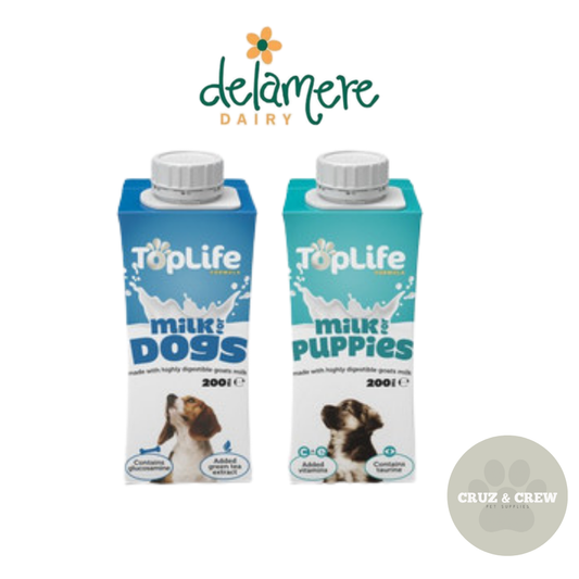TopLife Milk for Dogs & Cats – Delicious, Lactose-Free Daily Treat with Added Nutrients
