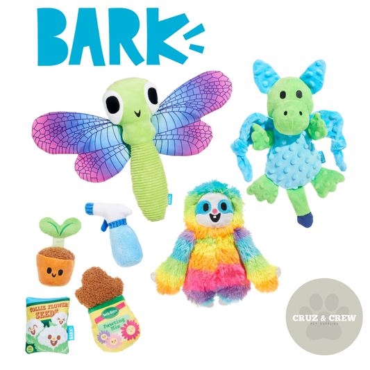BARK Squeak, Tug & 2 in 1 Dog Toys