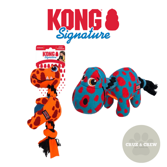 KONG Signature Dynos Dog Toy