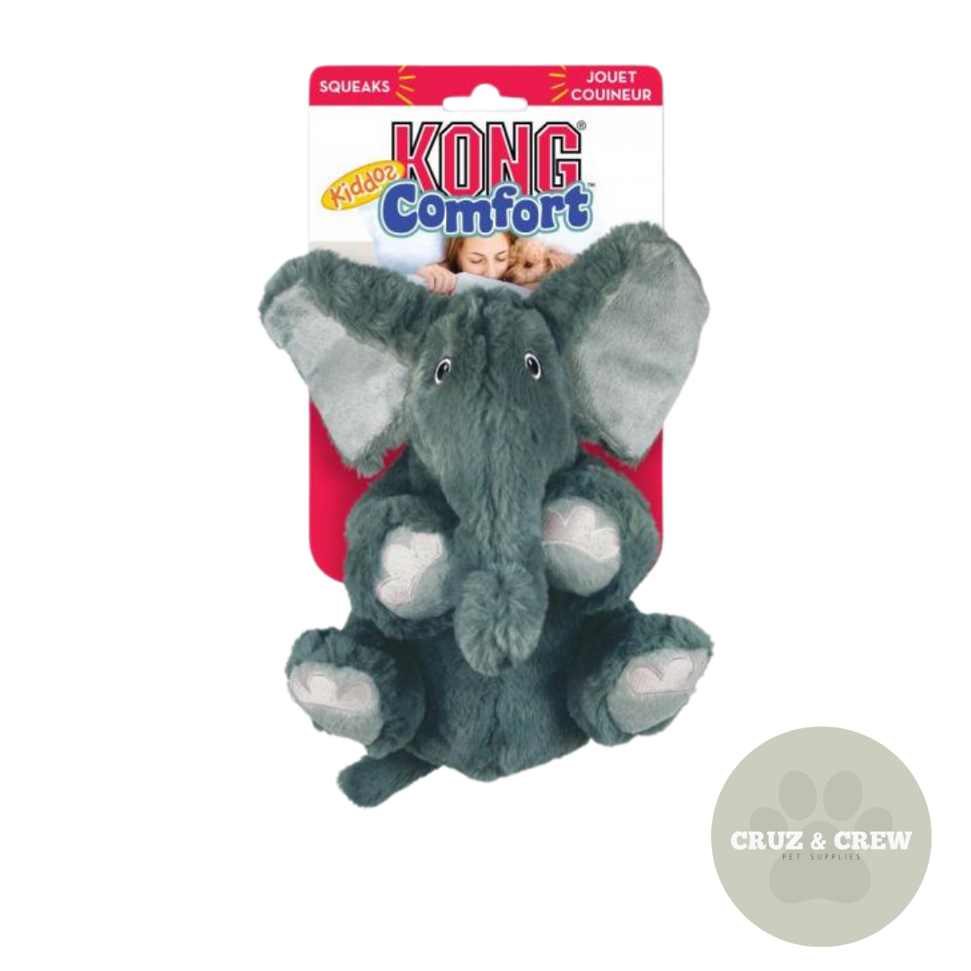 KONG Comfort Kiddos Dog Toy - Removable Squeaker for Quiet Playtime