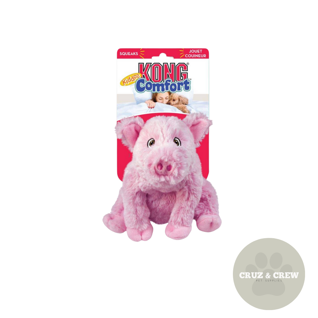 KONG Comfort Kiddos Dog Toy - Removable Squeaker for Quiet Playtime