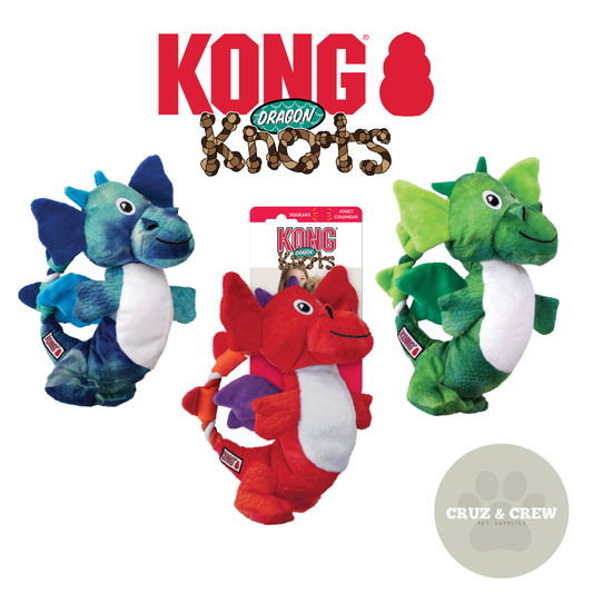 KONG Dragon Knots Dog Toy