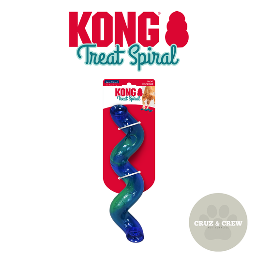 KONG Treat Spiral - Treat Dispensing Toy for Dogs